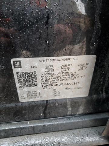2019 CHEVROLET TRAVERSE L - 1GNERGKW1KJ277847