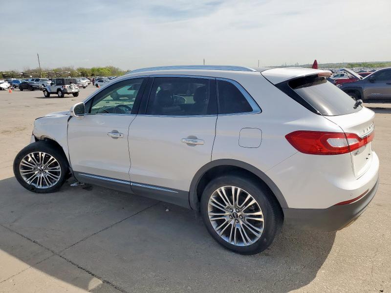 Vin: 2lmtj6lr4gbl47444, lot: 50435745, lincoln mkx reserve 20162