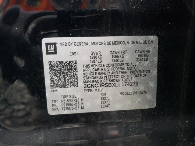 2020 CHEVROLET TRAX PREMI - 3GNCJRSBXLL174279