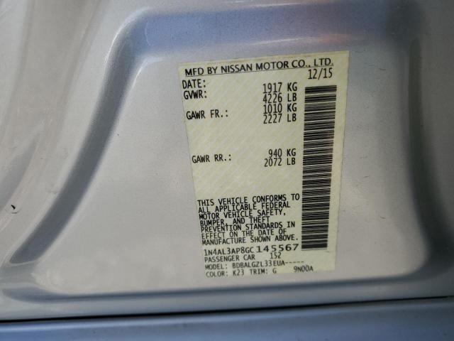 2016 NISSAN ALTIMA 2.5 - 1N4AL3AP8GC145567