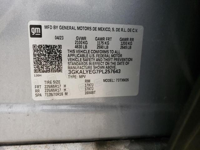 2023 GMC TERRAIN AT 3GKALYEG7PL257643