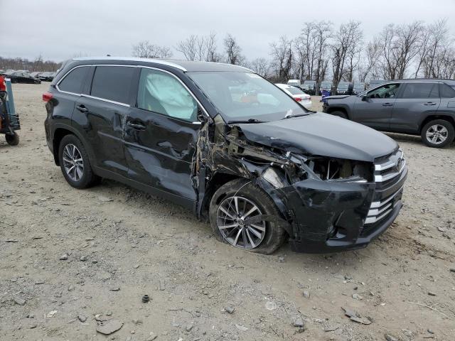 Vin: 5tdjzrfh1ks563361, lot: 48518335, toyota highlander se 20194