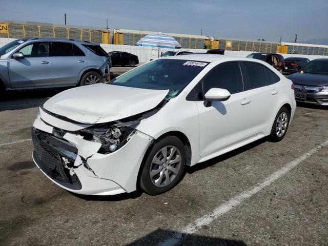 TOYOTA COROLLA LE 2020 white  gas 5YFEPRAEXLP144391 photo #1