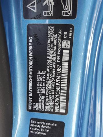 2018 BMW 230XI WBA2K1C58JVD41067