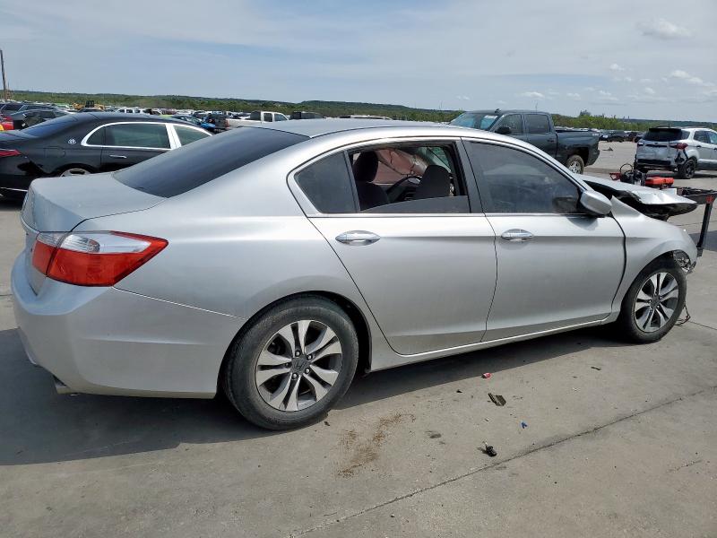HONDA ACCORD LX 2013 silver  gas 1HGCR2F33DA182228 photo #4