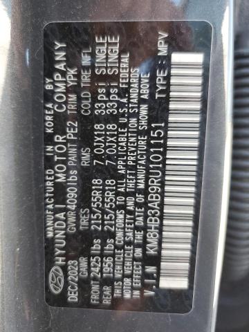 2024 HYUNDAI KONA - KM8HB3AB9RU101151