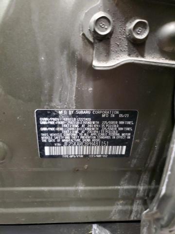 2023 SUBARU FORESTER T - JF2SKARC8PH481151