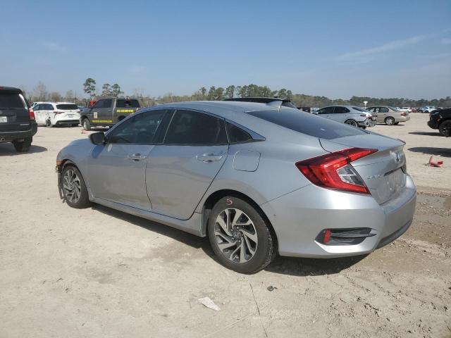 HONDA CIVIC EX 2017 silver  gas 19XFC2F75HE055189 photo #3