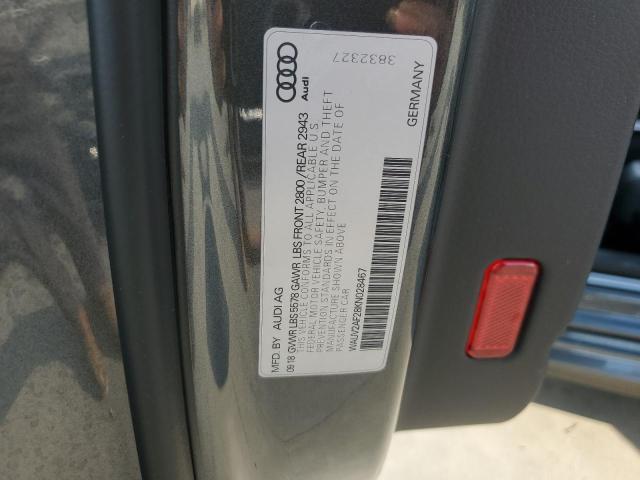 2019 AUDI A7 PRESTIG WAUV2AF28KN028467