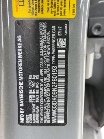 2022 MINI COOPER - WMW33DK09N2P80193