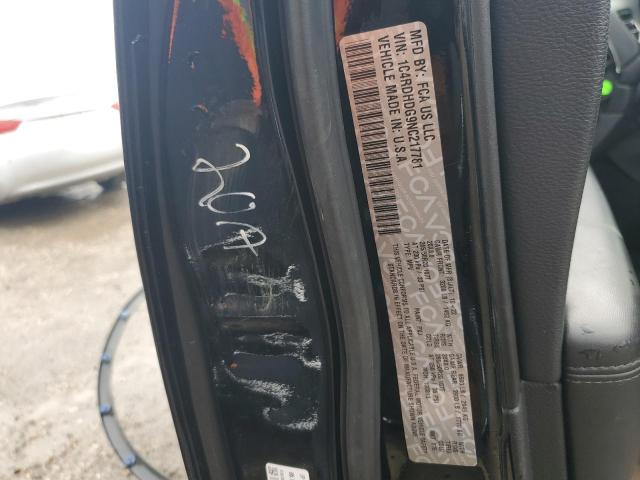 2022 DODGE DURANGO GT 1C4RDHDG9NC217781