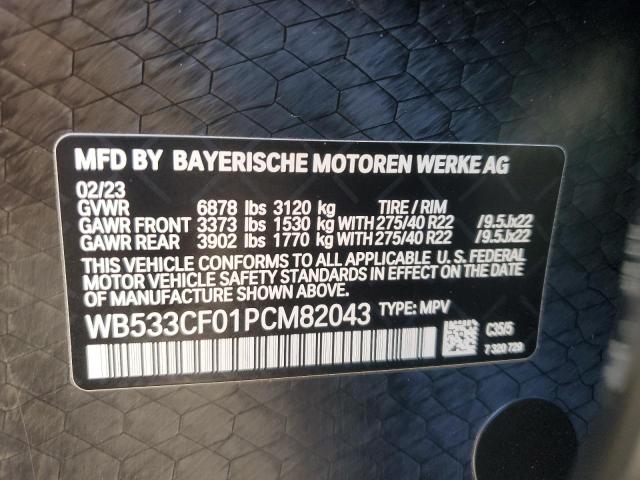 2023 BMW IX M60 WB533CF01PCM82043