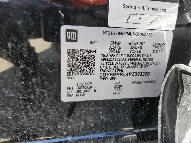 2023 CADILLAC LYRIQ LUXU - 1GYKPPRL4PZ003378