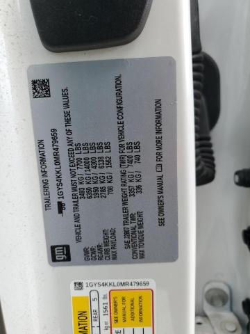 2021 CADILLAC ESCALADE E 1GYS4KKL0MR479659