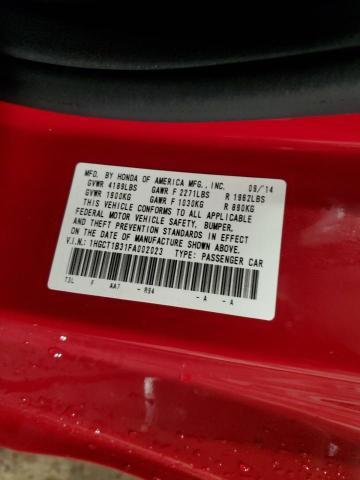 2015 HONDA ACCORD LX- 1HGCT1B31FA002023