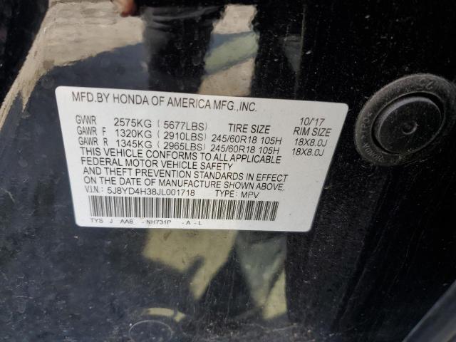 2018 ACURA MDX - 5J8YD4H38JL001718