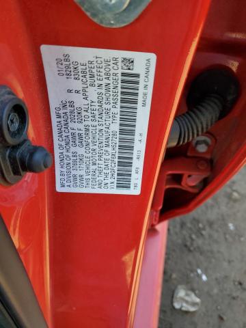 2020 HONDA CIVIC LX - 2HGFC2F6XLH527280