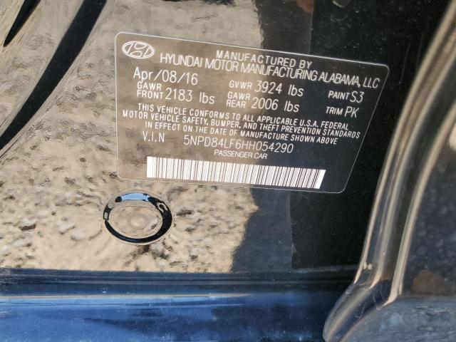 2017 HYUNDAI ELANTRA SE - 5NPD84LF6HH054290