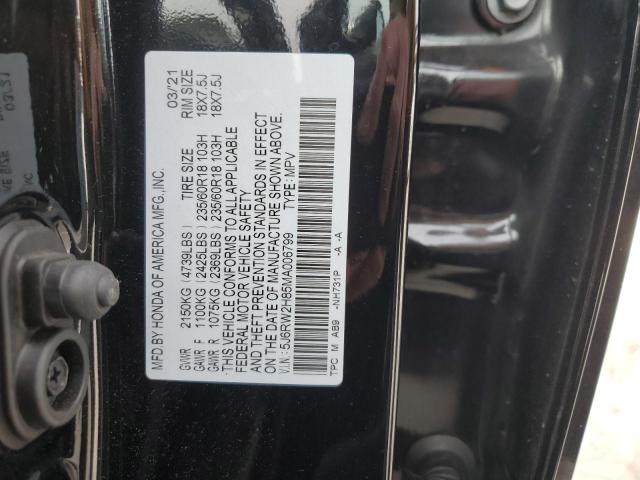2021 HONDA CR-V EXL - 5J6RW2H85MA006799