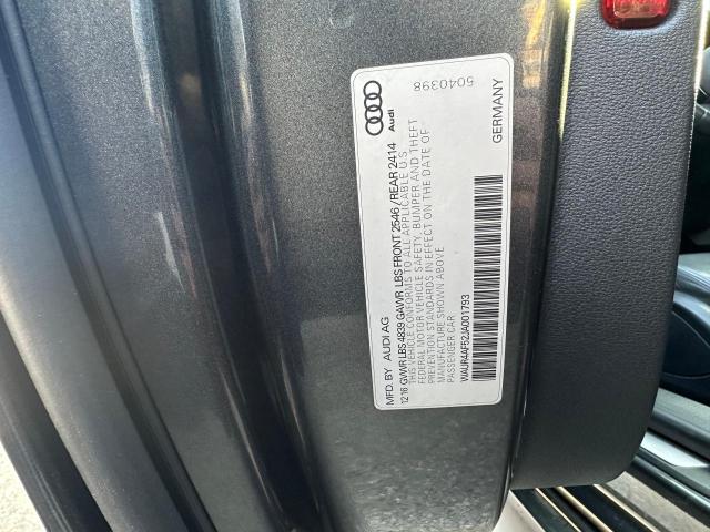2018 AUDI S5 PRESTIG WAUR4AF52JA001793