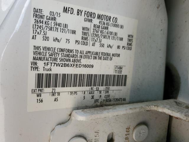 2015 FORD F-250 SUPE - 1FT7W2B6XFED16009