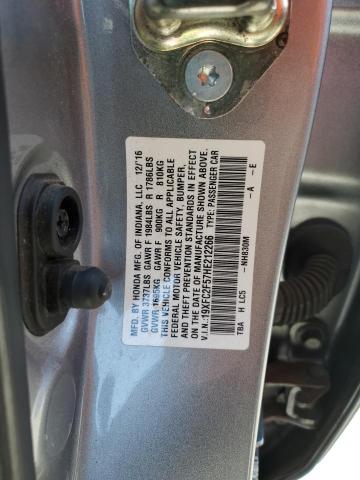 2017 HONDA CIVIC LX - 19XFC2F57HE212266