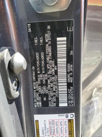 2018 TOYOTA 4RUNNER SR - JTEBU5JR5J5575587