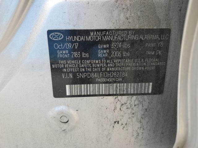 2018 HYUNDAI ELANTRA SE - 5NPD84LF1JH282784