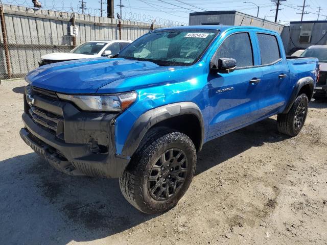 CHEVROLET COLORADO T 2024 blue  gas 1GCPTEEK0R1228312 photo #1