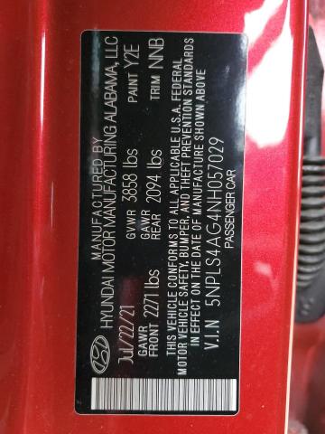 2022 HYUNDAI ELANTRA SE - 5NPLS4AG4NH057029