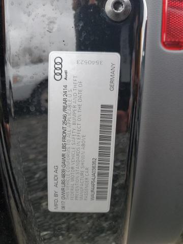 2018 AUDI S5 PRESTIG WAUR4AF54JA036352