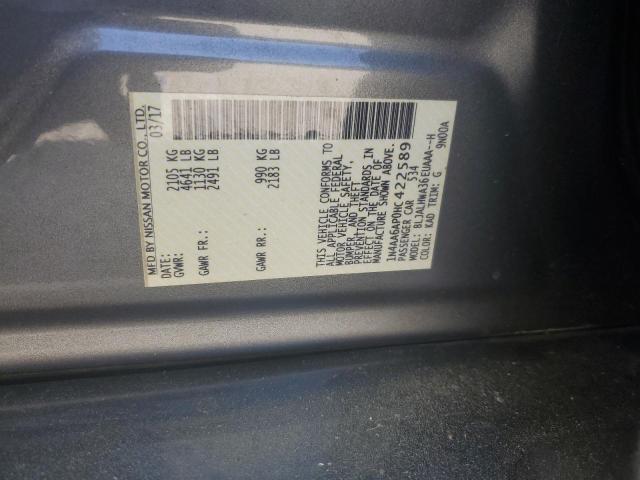 2017 NISSAN MAXIMA 3.5 - 1N4AA6AP0HC422589
