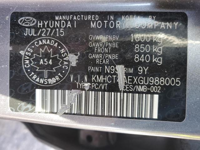 2016 HYUNDAI ACCENT SE - KMHCT4AEXGU988005