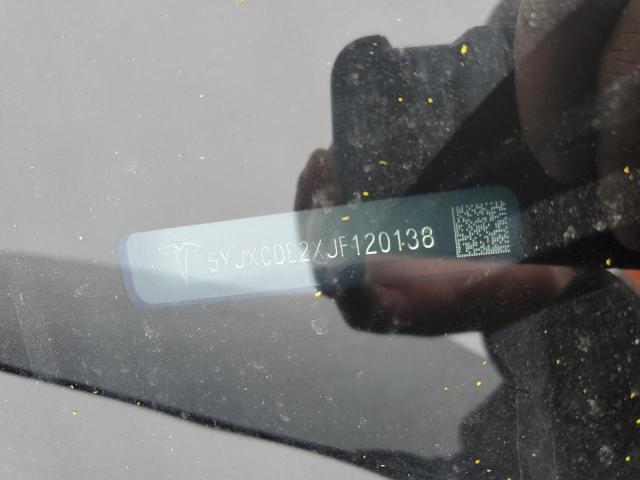 2018 TESLA MODEL X 5YJXCDE2XJF120138