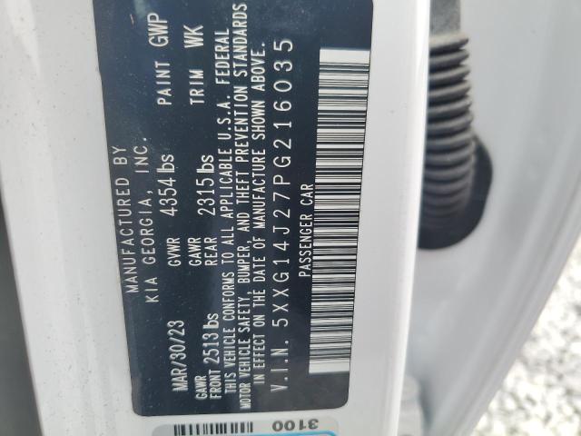 2023 KIA K5 LXS - 5XXG14J27PG216035