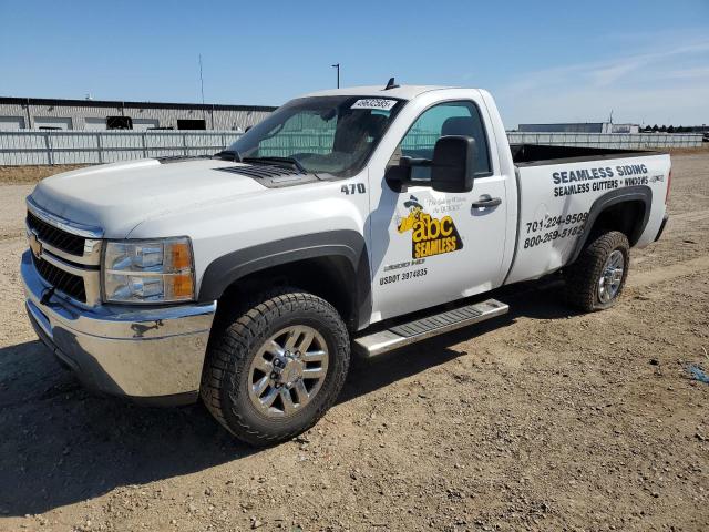 CHEVROLET SILVERADO 2012 white  flexible fuel 1GC0KZCG5CZ150757 photo #1