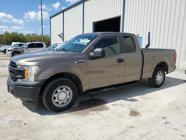 FORD F150 SUPER 2019 brown  gas 1FTEX1CP9KKE83334 photo #1