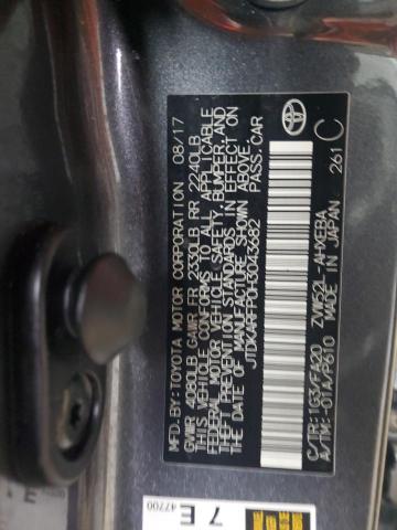 2017 TOYOTA PRIUS PRIM - JTDKARFP0H3043682