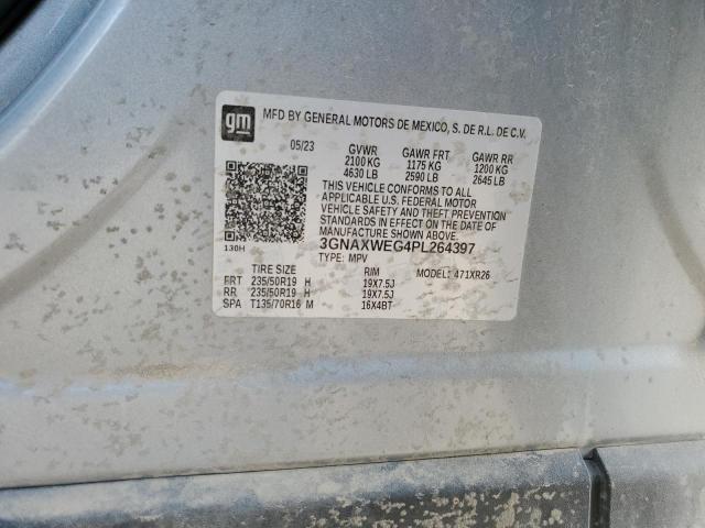 2023 CHEVROLET EQUINOX RS 3GNAXWEG4PL264397