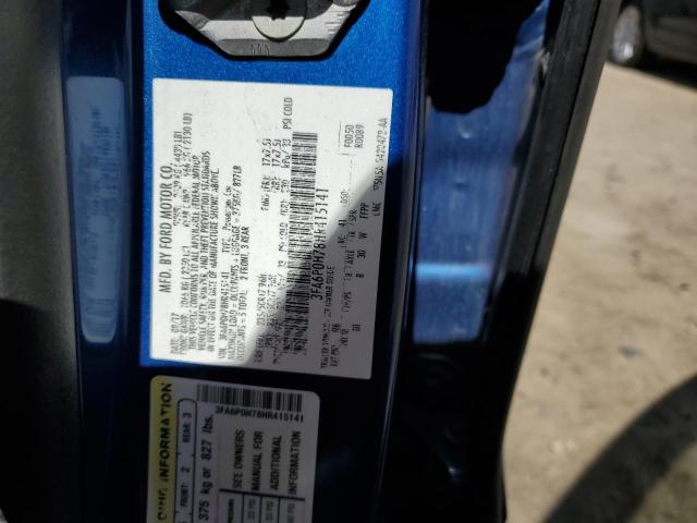 2017 FORD FUSION SE - 3FA6P0H78HR415141