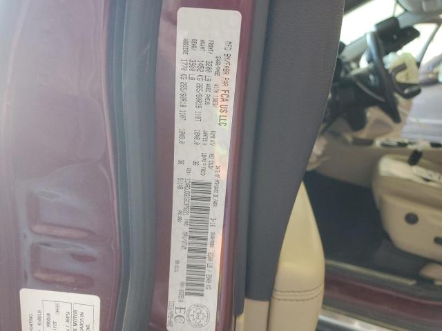 2016 DODGE DURANGO LI 1C4RDJDG1GC375221