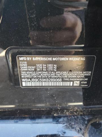 2019 BMW M550XI - WBAJB9C59KB289068