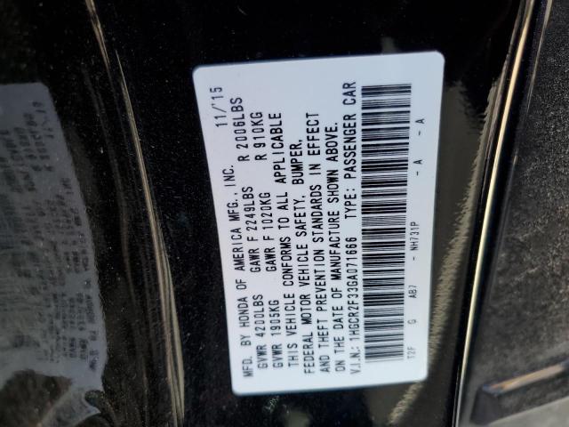 2016 HONDA ACCORD LX - 1HGCR2F33GA071666