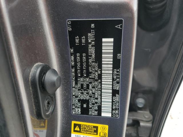 2015 TOYOTA HIGHLANDER - 5TDDKRFH9FS184714