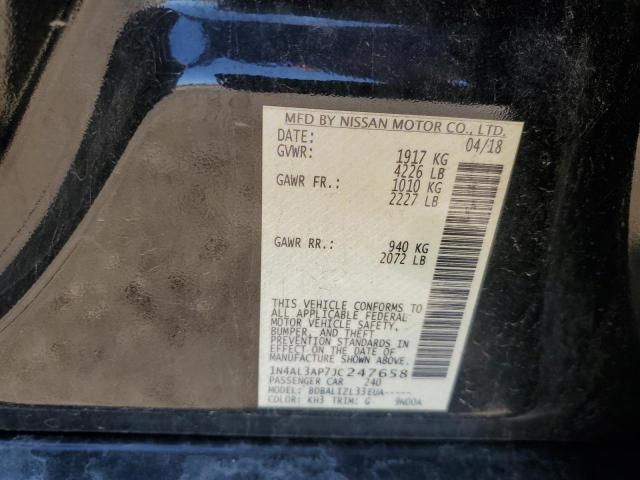 2018 NISSAN ALTIMA 2.5 - 1N4AL3AP7JC247658