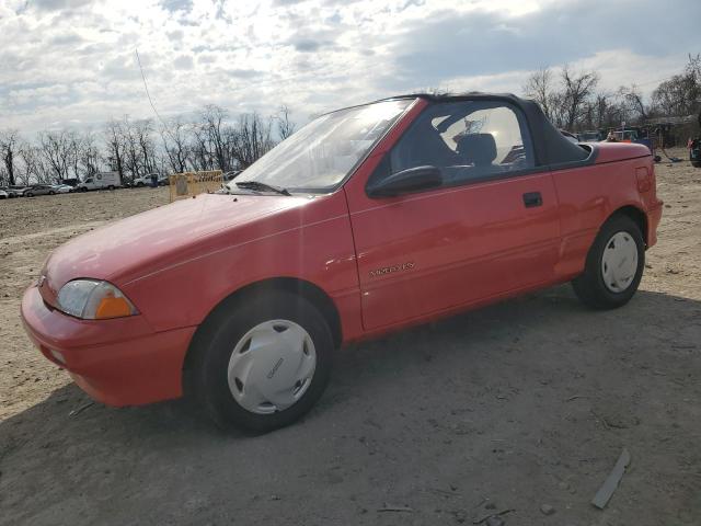 GEO METRO LSI 1990 red  gas JG1MR3366LK768723 photo #1