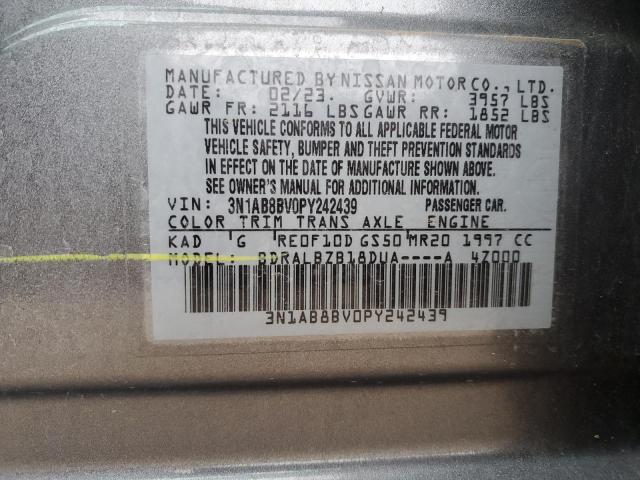 2023 NISSAN SENTRA S - 3N1AB8BV0PY242439