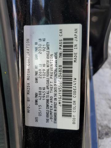 2016 MAZDA 6 TOURING - JM1GJ1V55G1434828