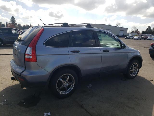HONDA CR-V EX 2009 blue  gas JHLRE48539C001996 photo #4