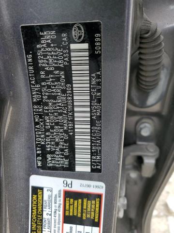 2017 TOYOTA CAMRY LE - 4T1BF1FK1HU682909